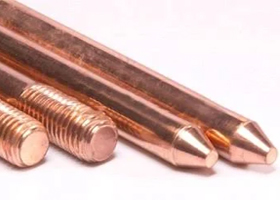 Copper Bonded / Coated Earthing Electrodes (Solid Rod Type)