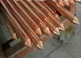 Copper Bonded / Coated Earthing Electrodes (Solid Rod Type)